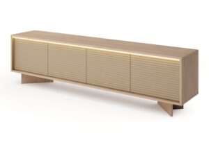 Miniaturka 2 - Szafka RTV Talvio 204 cm – widok pod kątem z prawej