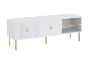 Miniaturka 1 - Szafka RTV Vienaro 135 cm biała