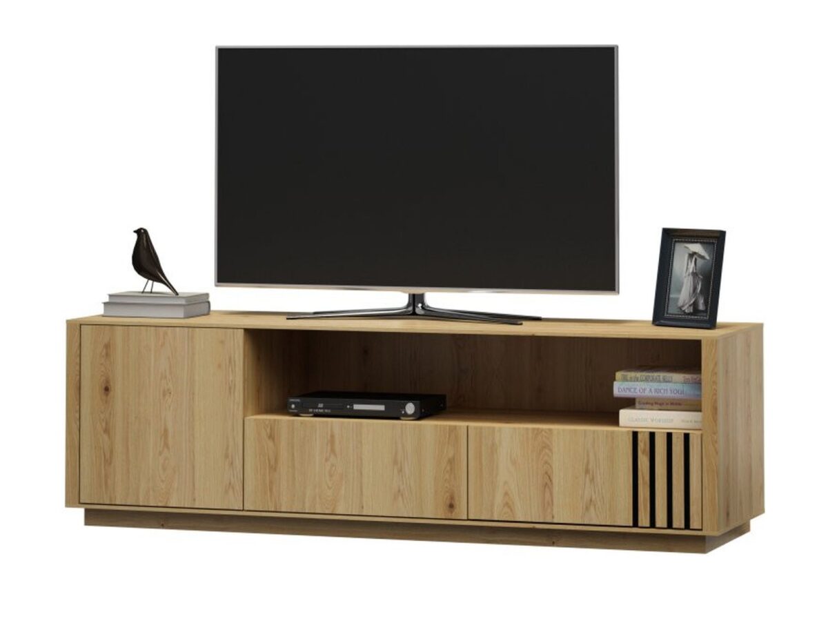 Szafka RTV z 2 szufladami i drzwiami Dorello 180 cm