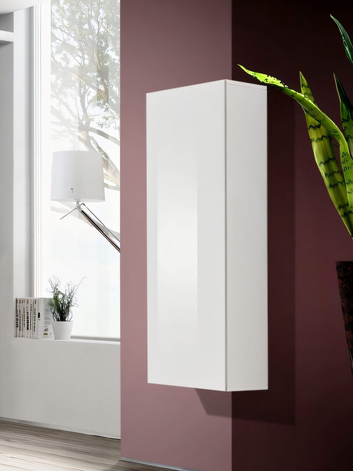 Szafka wisząca z pełnym frontem Flavero 40×126 cm