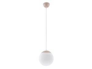 Miniaturka 36 - Szklana lampa wisząca UGO 20 cm taupe