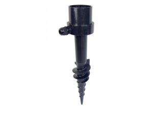 Miniaturka 3 - Szpic do opraw ogrodowych ALEKULE 1460-SZPIC – czarny element montażowy
