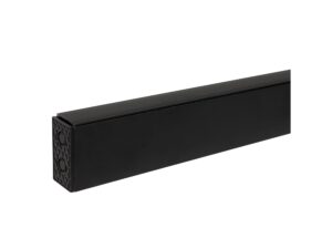 Miniaturka 2 - Przekrój i zakończenie natynkowej szyny magnetycznej 20 mm