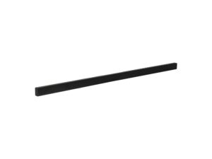 Miniaturka 5 - Czarna szyna magnetyczna natynkowa 20 mm 150 cm na białym tle