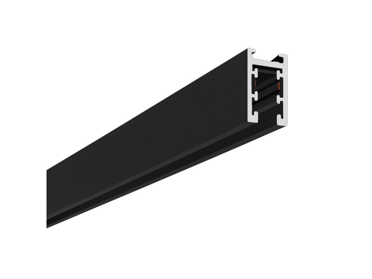Szyna magnetyczna natynkowa 48 V 100 cm czarna 5 mm