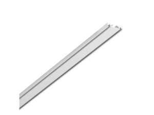 Miniaturka 1 - Biała smukła szyna magnetyczna natynkowa 48 V o długości 100 cm na białym tle