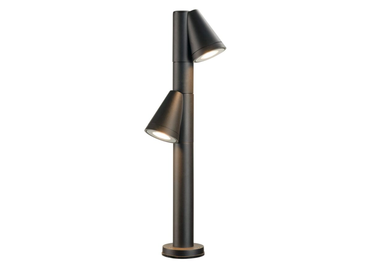 Słupek ogrodowy T-Tube 70 Pole GU10 70 cm czarny