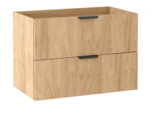 Miniaturka 5 - Szafka pod umywalkę Tamira 80 cm Hikora – szerszy korpus z dwiema szufladami