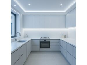 Miniaturka 4 - Taśma LED COB zimna 6500 K – przykład oświetlenia sufitu