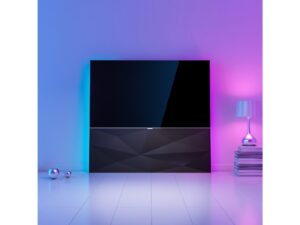 Miniaturka 5 - Dekoracyjne podświetlenie telewizora taśmą LED RGB w salonie