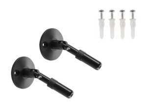 Miniaturka 7 - Uchwyt ścienny TENSEO czarny zestaw dwóch sztuk, packshot