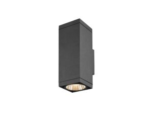 Miniaturka 3 - Antracytowy kinkiet Theo Pro L LED, widok boczny