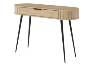 Miniaturka 2 - Toaletka Credano 120 cm – widok pod kątem na ryflowane boki