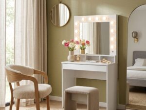 Miniaturka 4 - Toaletka Lusteria 80 cm z lustrem i oświetleniem LED – zdjęcie 5
