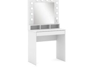 Miniaturka 1 - Toaletka Lusteria 80 cm z lustrem i oświetleniem LED – zdjęcie 2