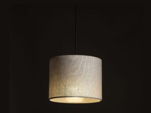 Miniaturka 6 - Lampa szynowa Tracer z lnianym abażurem 20 cm drugi widok