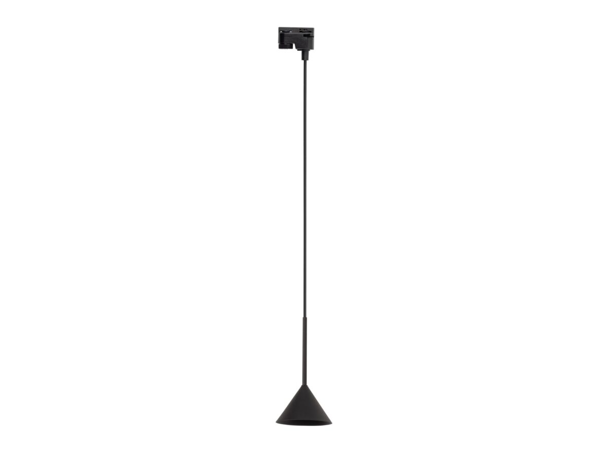 Lampa szynowa wisząca Tracer Cono Mini GU10 czarna