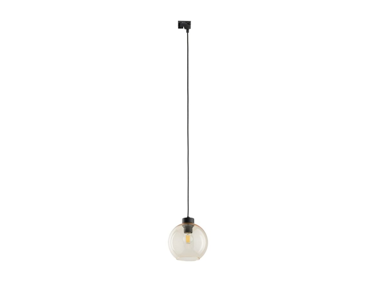Lampa szynowa Tracer Cubus E27 ze szklanym kloszem