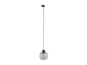 Miniaturka 1 - Lampa szynowa Tracer Cubus E27 z grafitowym kloszem szklanym, widok produktu