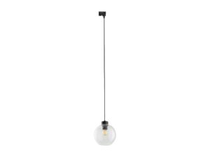 Miniaturka 2 - Lampa szynowa Tracer Cubus E27 z transparentnym szklanym kloszem, widok produktu
