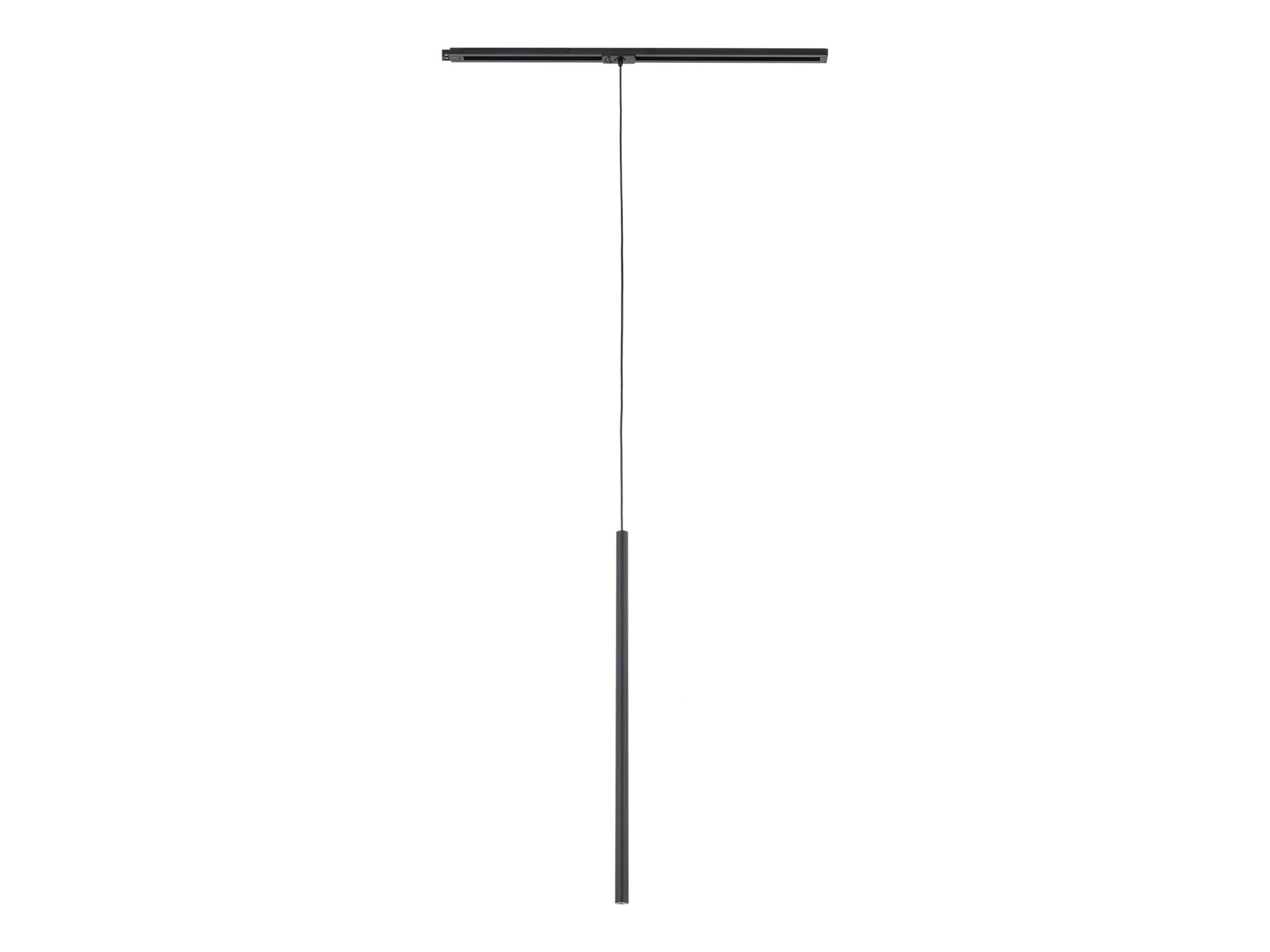 Lampa szynowa Tracer G9 czarna, wysokość całkowita 225 cm
