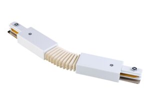 Miniaturka 1 - Łącznik elastyczny Tracer biały z przegubowym przewodem, packshot na białym tle