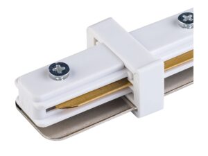 Miniaturka 3 - Tracer Łącznik Prosty biały – drugie ujęcie złącza szynowego