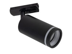 Miniaturka 4 - Oprawa szynowa Tracer Ring Slim czarny – widok na białym tle