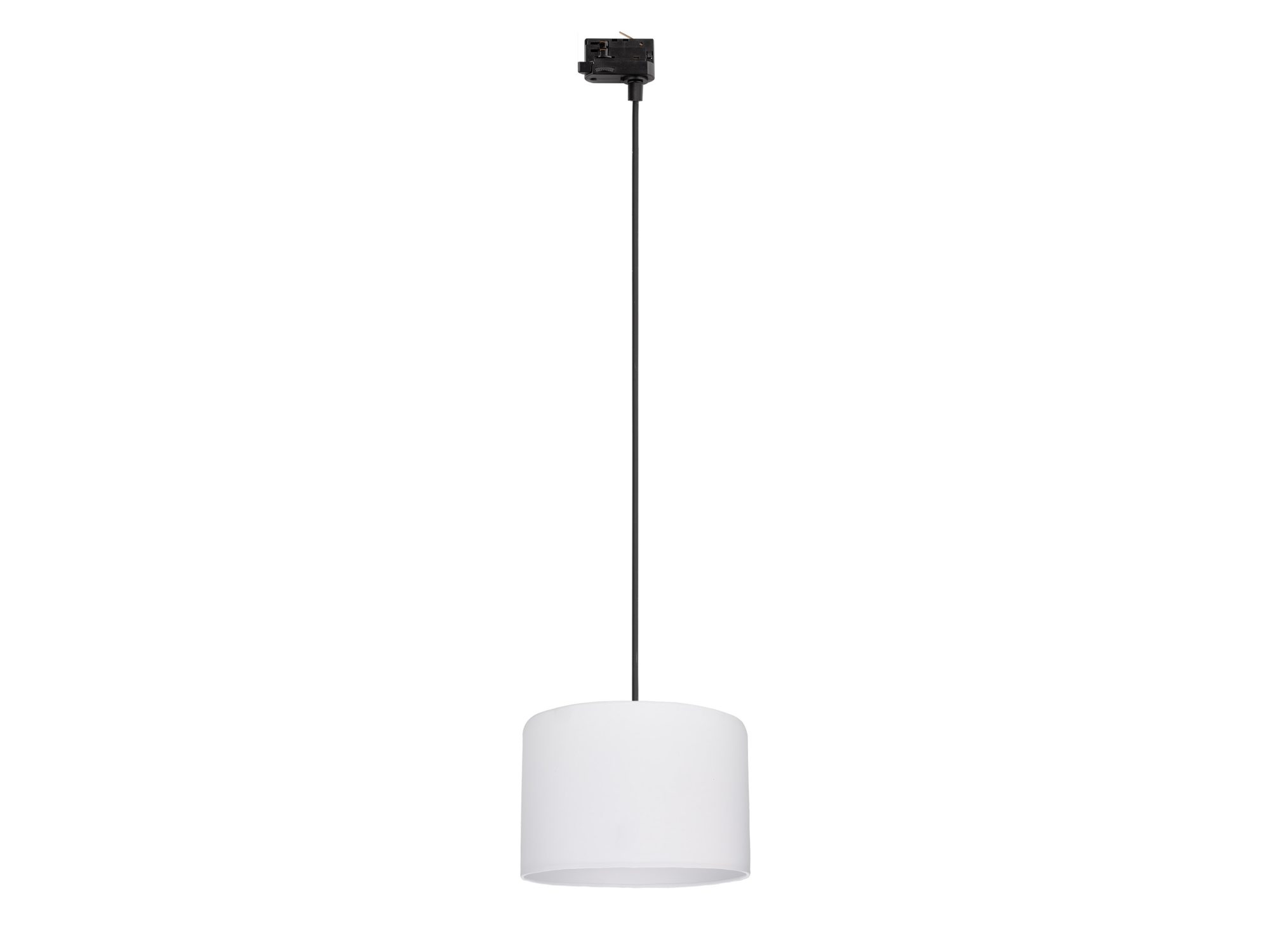 Tracer Trójobwodowy E27 30 cm – biały abażur, ujęcie produktowe