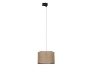 Miniaturka 1 - Lampa Tracer Trójobwodowy 30 cm abażur juta na białym tle
