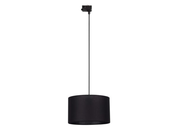 Tracer Trójobwodowy 38 cm lampa z czarnym abażurem packshot