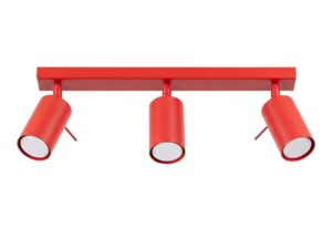 Miniaturka 55 - Plafon RING 3L w kolorze czerwonym