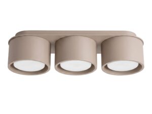 Miniaturka 94 - Trzypunktowy plafon Modessa 32,4 cm taupe