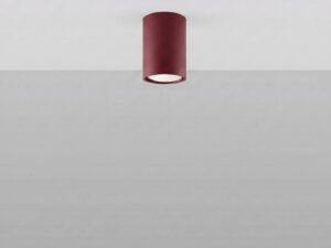 Miniaturka 31 - Unikalny plafon LUMEN 10 burgund na suficie na jasnym tle