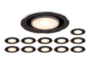 Miniaturka 3 - Zestaw Universal Downlight PHASE – oprawy z ciepłym światłem