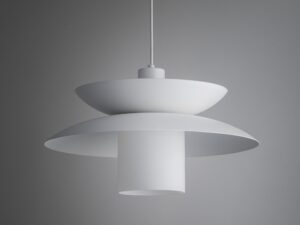 Miniaturka 7 - Biała lampa wisząca Verado w aranżacji