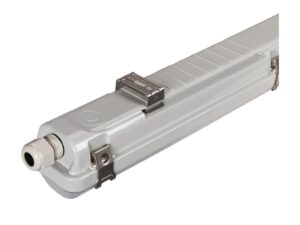 Miniaturka 3 - Oprawa hermetyczna Waterproof V 124 – uszczelnione przyłącze przewodu i uchwyt montażowy