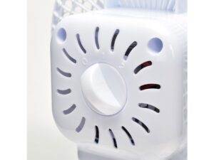 Miniaturka 4 - Biały wentylator stołowy 15 W w aranżacji