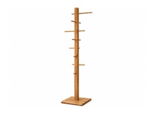 Miniaturka 3 - Wieszak stojący dębowy Verde Classico 180 cm – zdjęcie produktu na białym tle