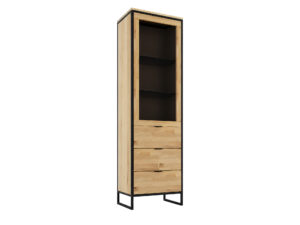 Miniaturka 9 - Witryna dębowa Kongaro 60 cm dąb naturalny