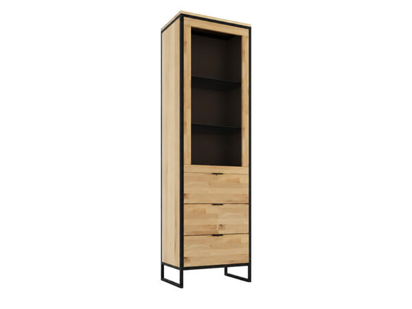 Witryna dębowa Kongaro 60 cm dąb naturalny