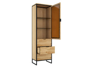 Miniaturka 2 - Witryna dębowa Kongaro 60 cm dąb naturalny – zdjęcie 3