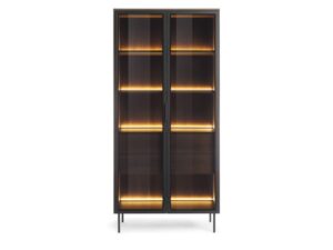 Miniaturka 7 - Witryna Dorvano dąb dunin i czerń – front z LED