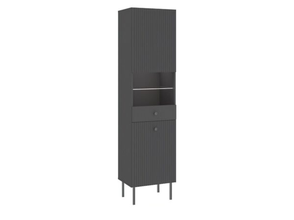 Witryna dwudrzwiowa Vienaro 47 cm antracytowa
