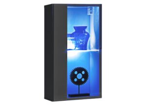 Miniaturka 3 - Witryna Kelmoro WW4 – czarna z niebieskim LED