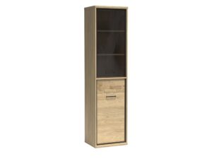 Miniaturka 4 - Witryna Lorenza Hikora z frontem laminowanym na cokole, bez oświetlenia LED