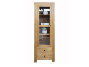 Miniaturka 2 - Witryna TIROL 59 cm z litego drewna, ujęcie przednie