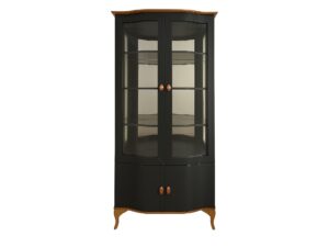 Miniaturka 1 - Witryna Madera DR06 w czarnym macie na białym tle – widok z przodu
