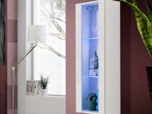 Miniaturka 7 - Szafka wieszakowa biała z LED