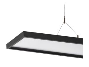 Miniaturka 5 - Czarny Worklight detal dyfuzora LED i mocowania linkowego